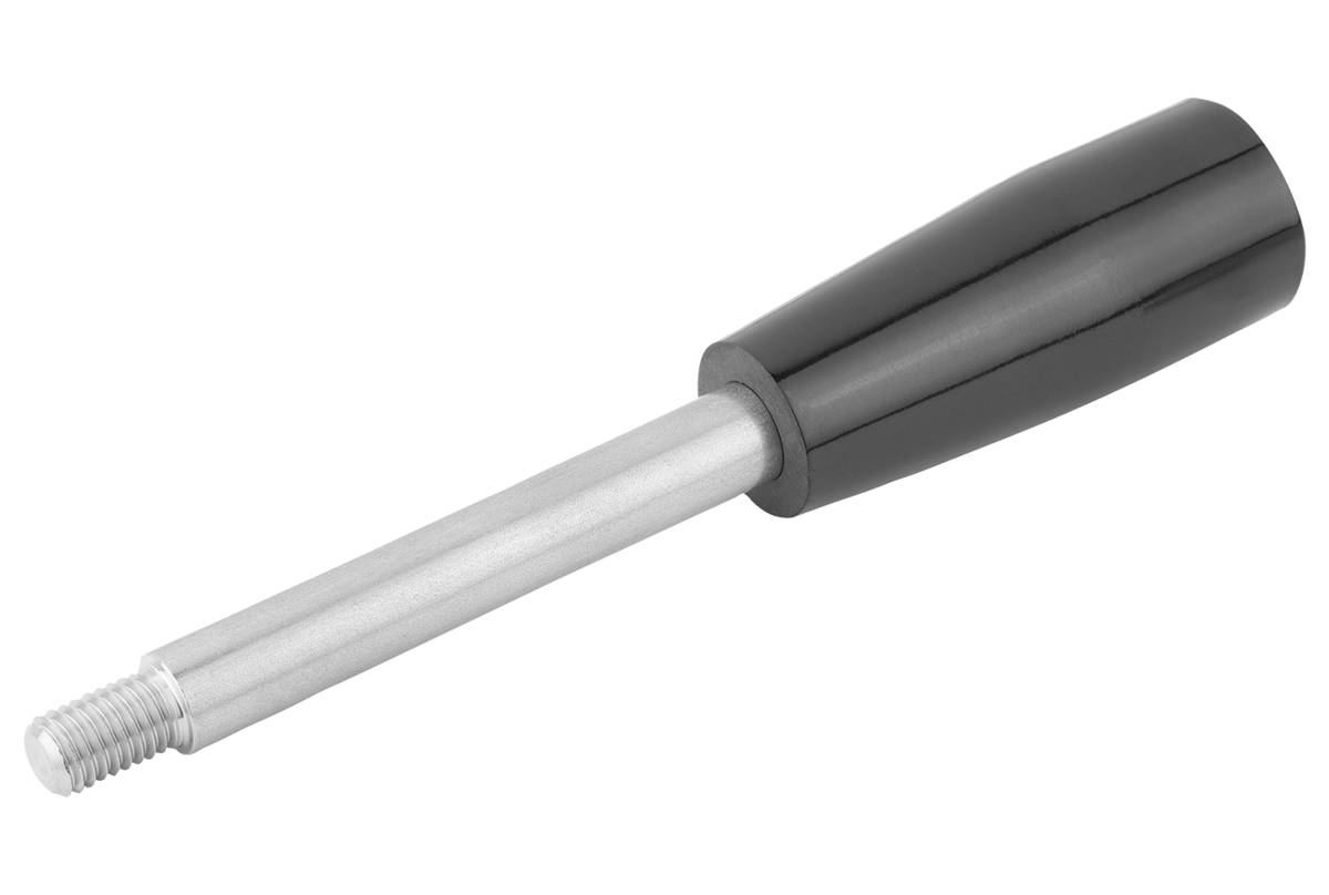 Norelem 06360-16A3X100, Grip Rod, rostfreier Stahl, blank-0