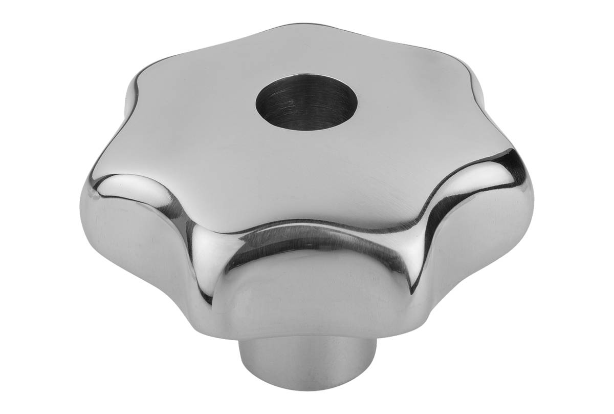Norelem 06194-450A42, Star-Griff, Edelstahl, poliert-1