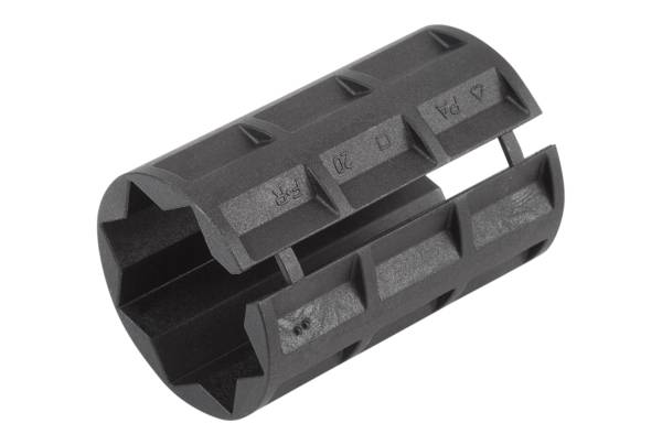 Norelem 29042-13020, Verringerung von Bush, thermoplastischer Kunststoff, schwarz