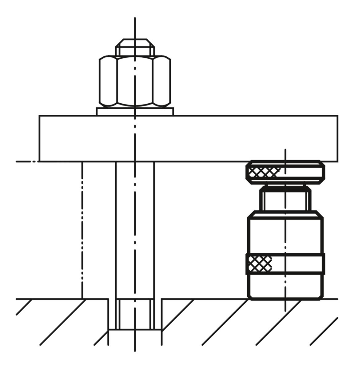 Norelem 02170-04, Spindelhubgetriebe, kohlenstoffreicher Stahl-1
