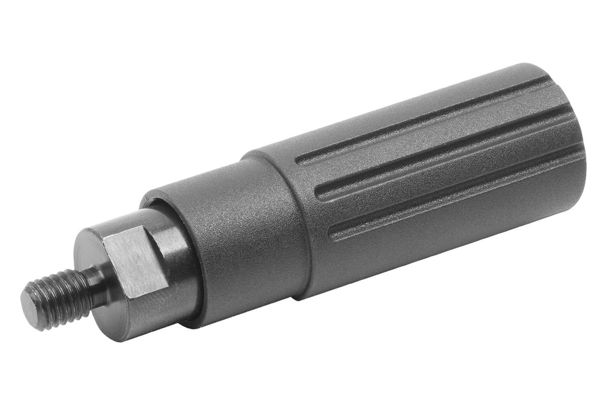 Norelem 06325-01-3A2, Zylinder-Griff, drehbar, thermoplastisch-0
