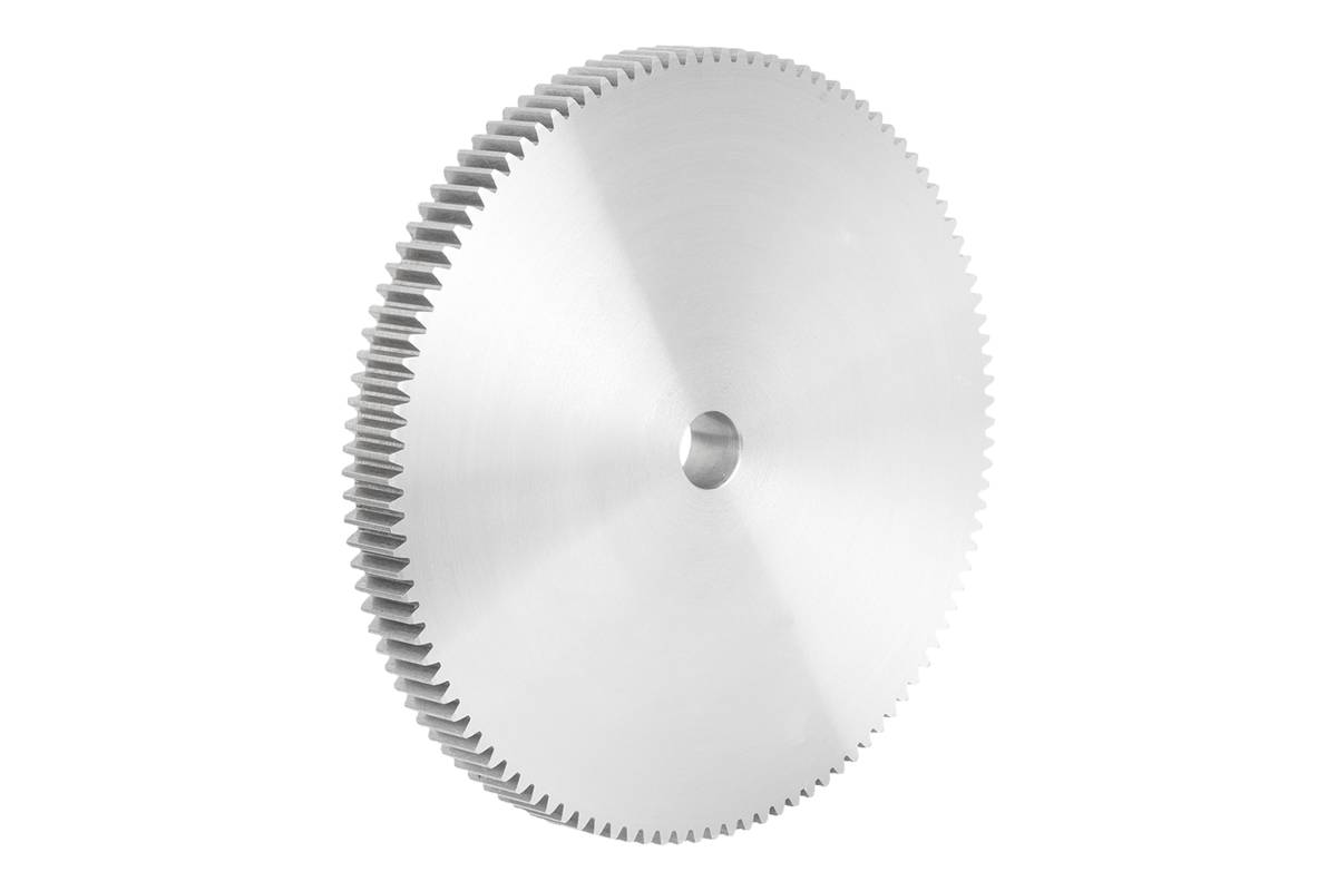 Norelem 22400-0215170085, Stirnzahnrad gerade, Stahl, blank-0