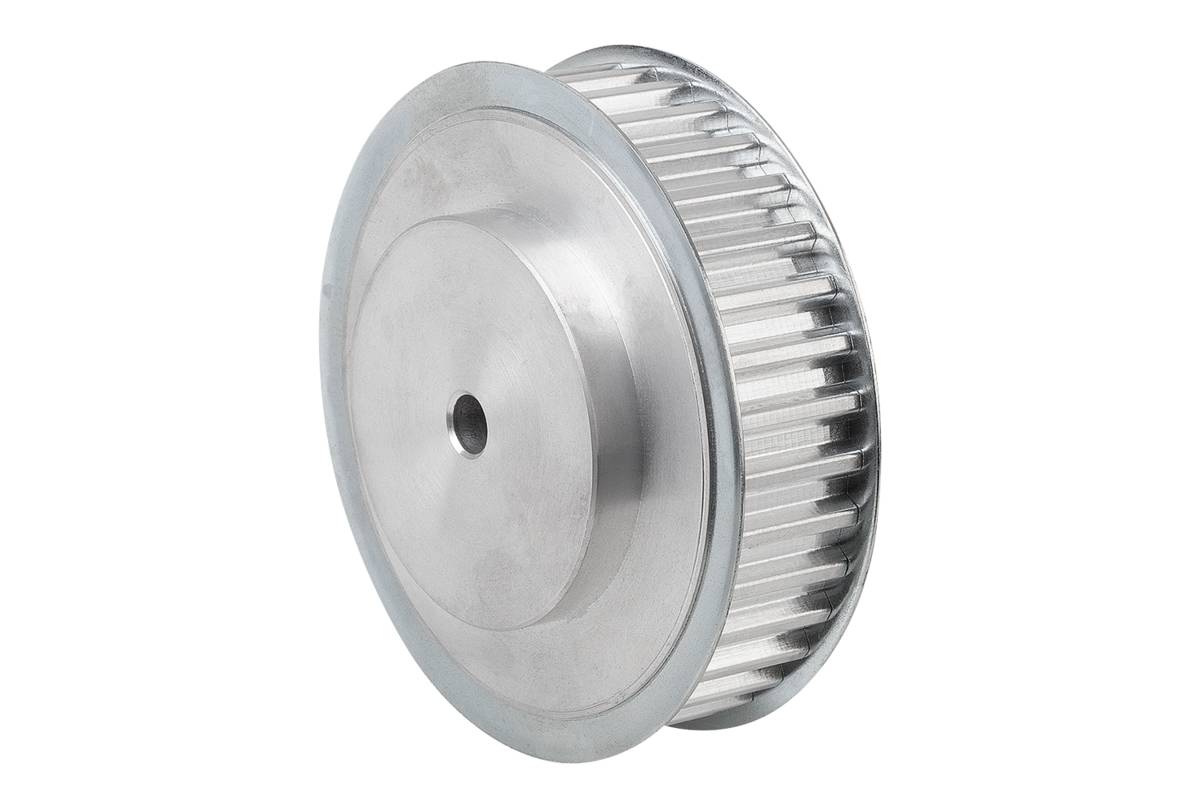 Norelem 22002-102518, Verzahnte Riemenscheibe, Aluminium, blank-0