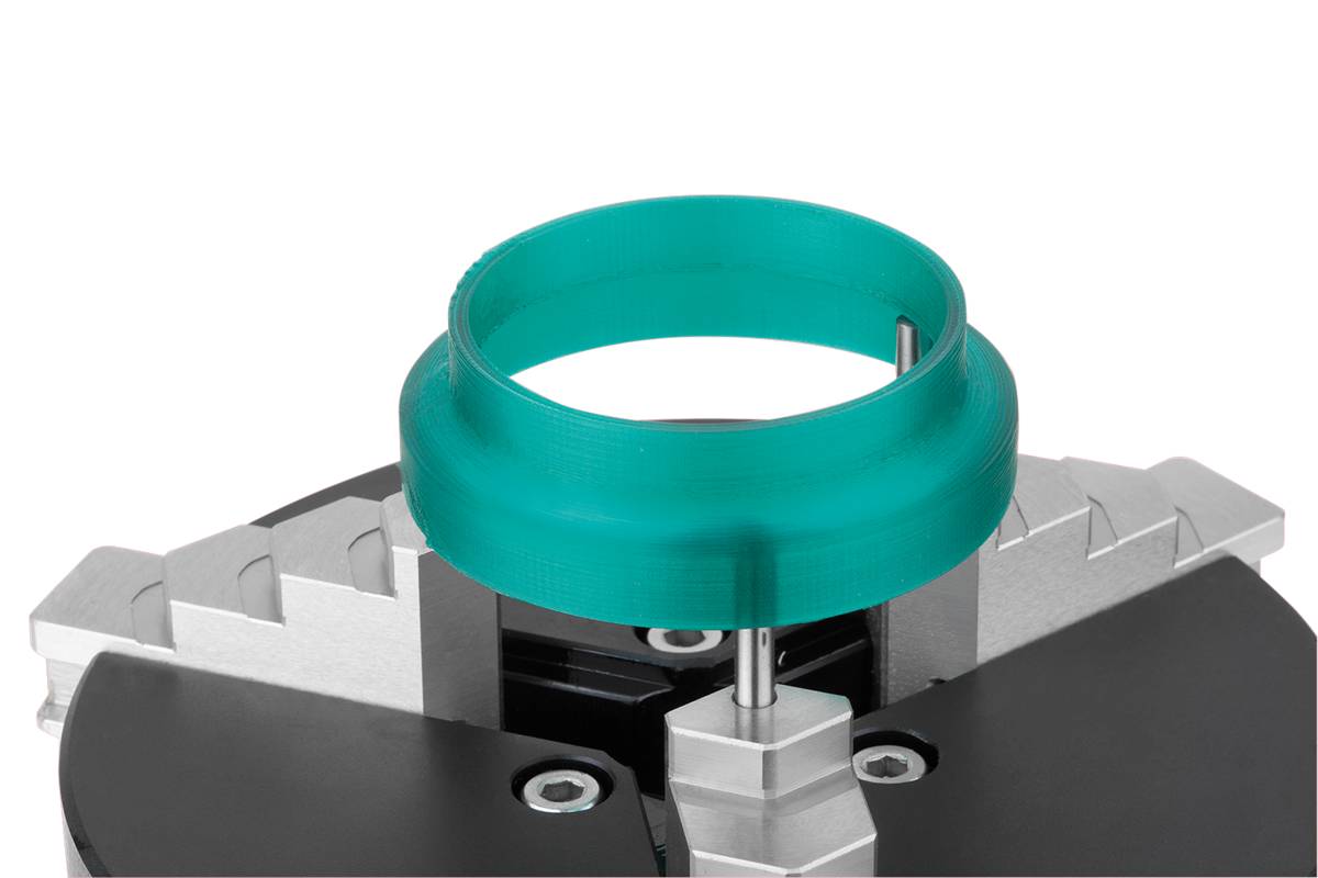 Norelem 33226-100, Präzisions-Dreibackenfutter, Aluminium-2