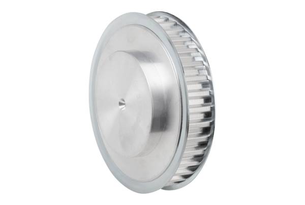 Norelem 22002-101616, Verzahnte Riemenscheibe, Aluminium, blank
