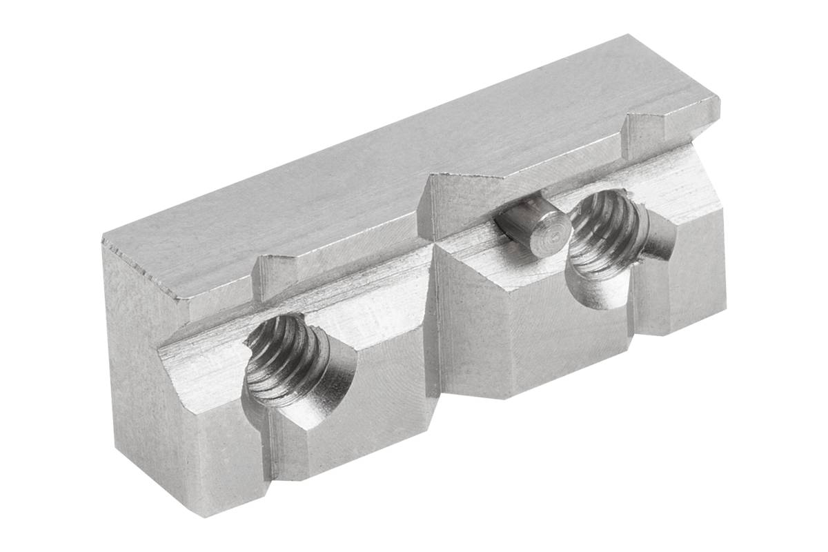 Norelem 33225-15-3511, Backenplatte, V-Block, Edelstahl-0