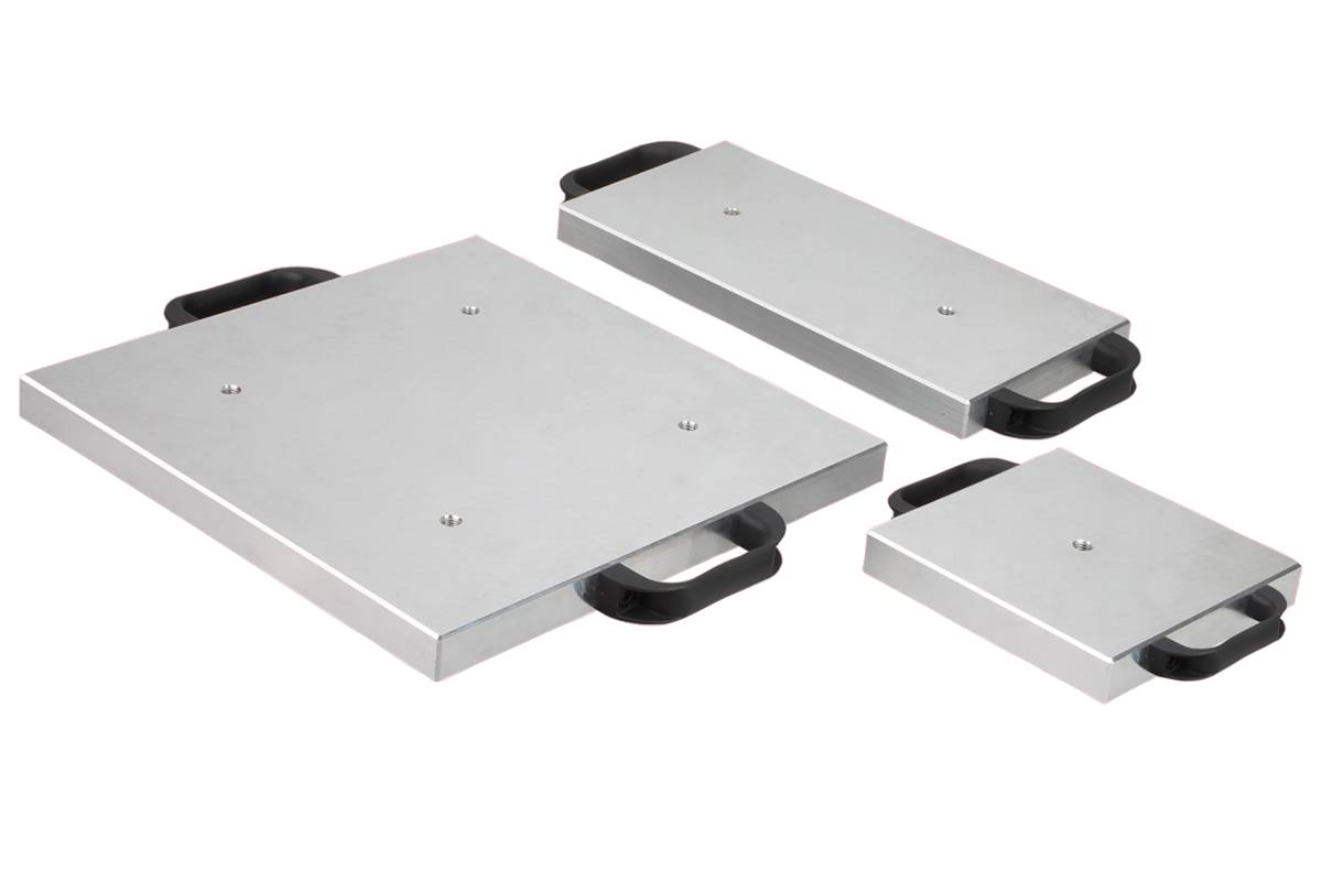 Norelem 42755-2200200200, Auswechselbare Grundplatte, für Nullpunktspannsystem, Aluminium-0
