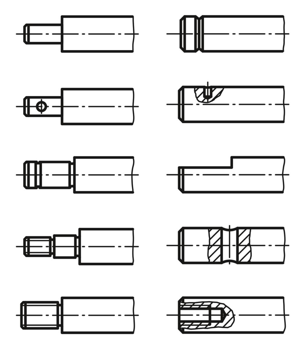 Norelem 21595-012X1000, Präzisionsführungswelle, Stahl, gehärtet und geschliffen-0