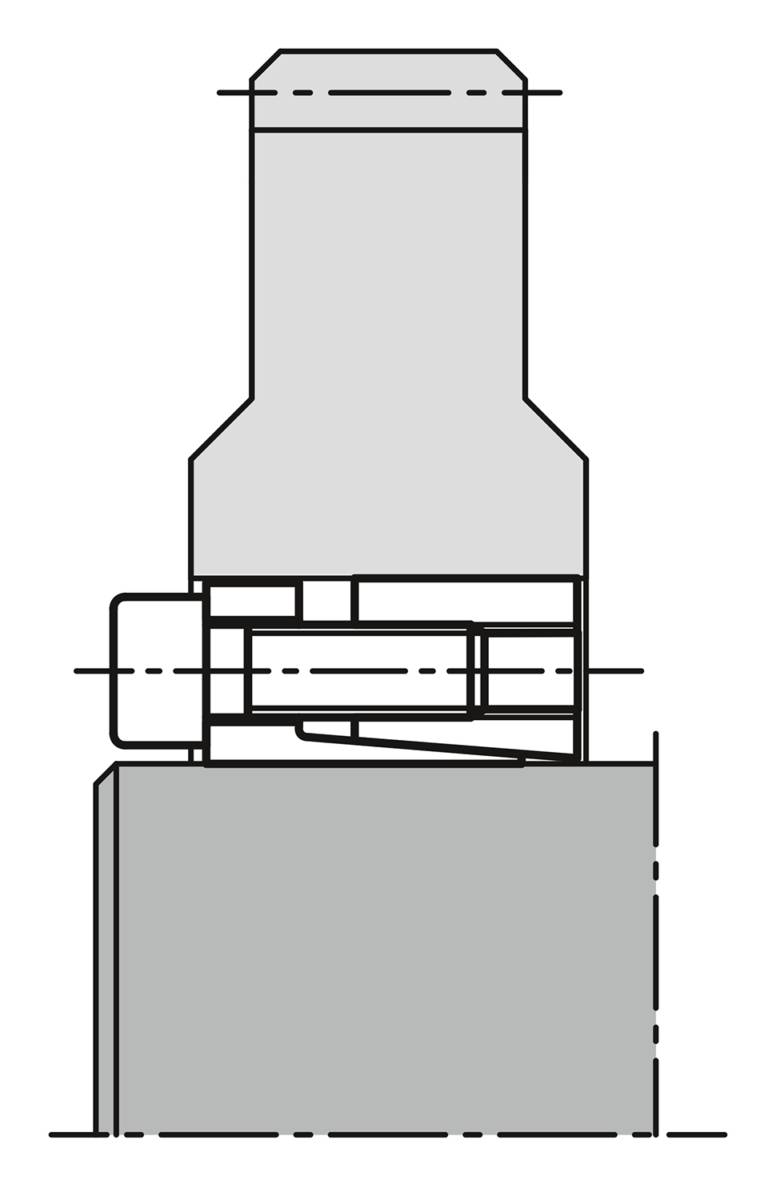 Norelem 23356-75115, Schlüssellose Verriegelungskupplung, Stahl-0