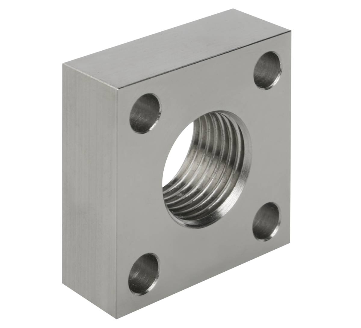 Norelem 26320-25150, Montageflansch, Stahl-0