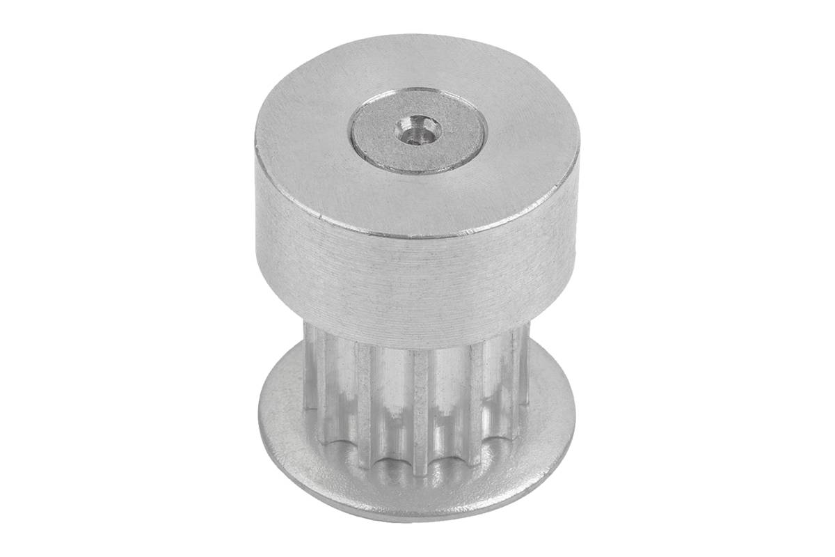 Norelem 22004-031515, Verzahnte Riemenscheibe, Aluminium-0