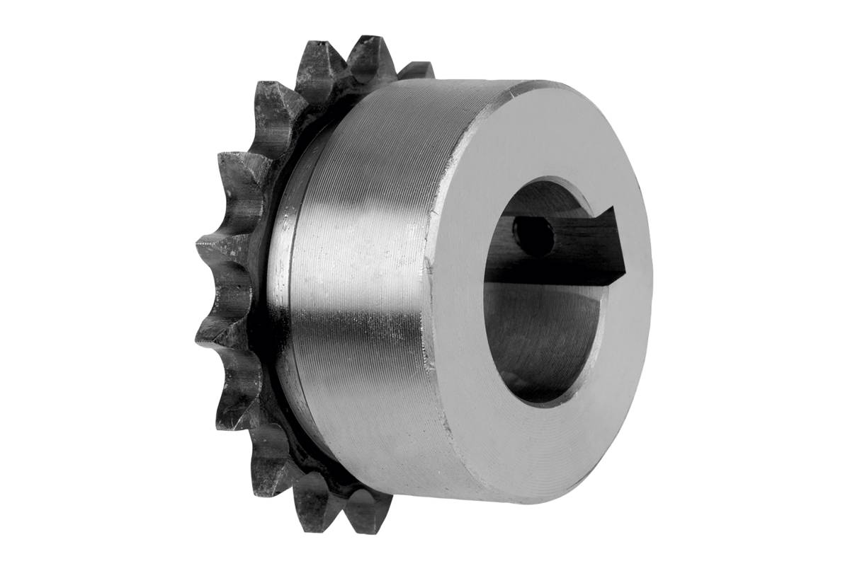 Norelem 22250-1038073201014, Ritzel, einzeln, Stahl, blank-0