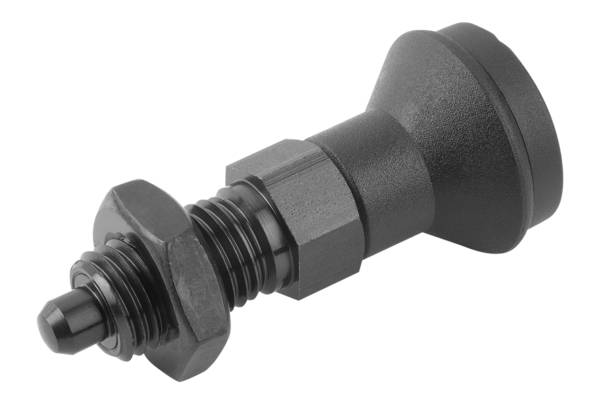 Norelem 03090-2105AL, Arretierbolzen ohne Rastnut, Stahl, gehärtet