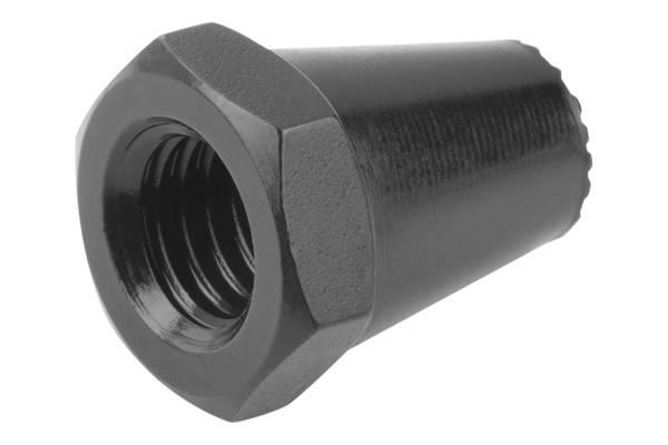 Norelem 02028-306025, Ruhekissen, Stahl mit hohem Kohlenstoffgehalt, gehärtet, schwarz oxidiert