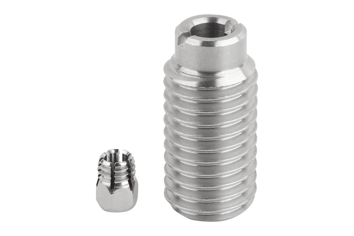 Norelem 03197-16-1112240, Adapterbuchse, 1243, rostfreier Stahl, blank-1