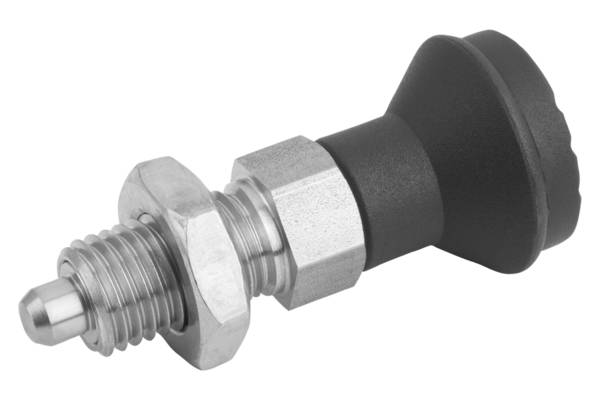 Norelem 03090-02308A6, Arretierbolzen ohne Rastnut, Edelstahl, gehärtet