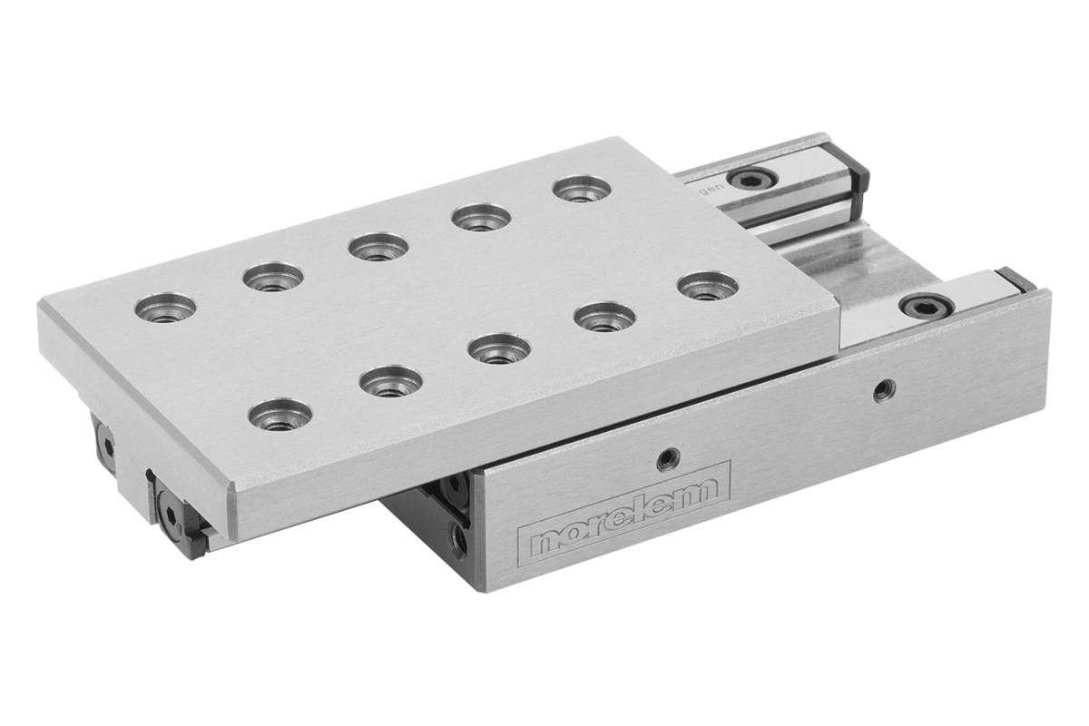 Norelem 21064-0400501, Präzisionsschlitten, wälzgelagert, Grauguss-0