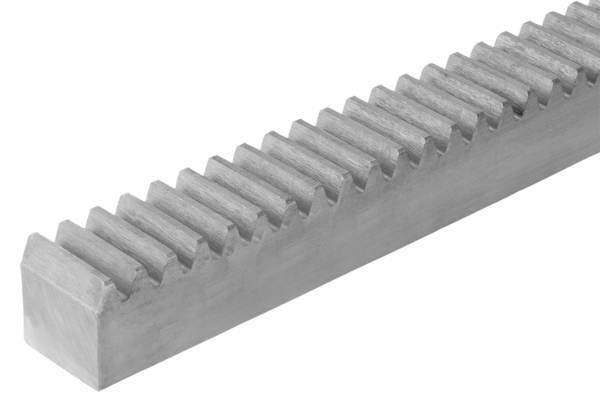 Norelem 22420-040400X3000, Zahnstange, gerade, Stahl, blank