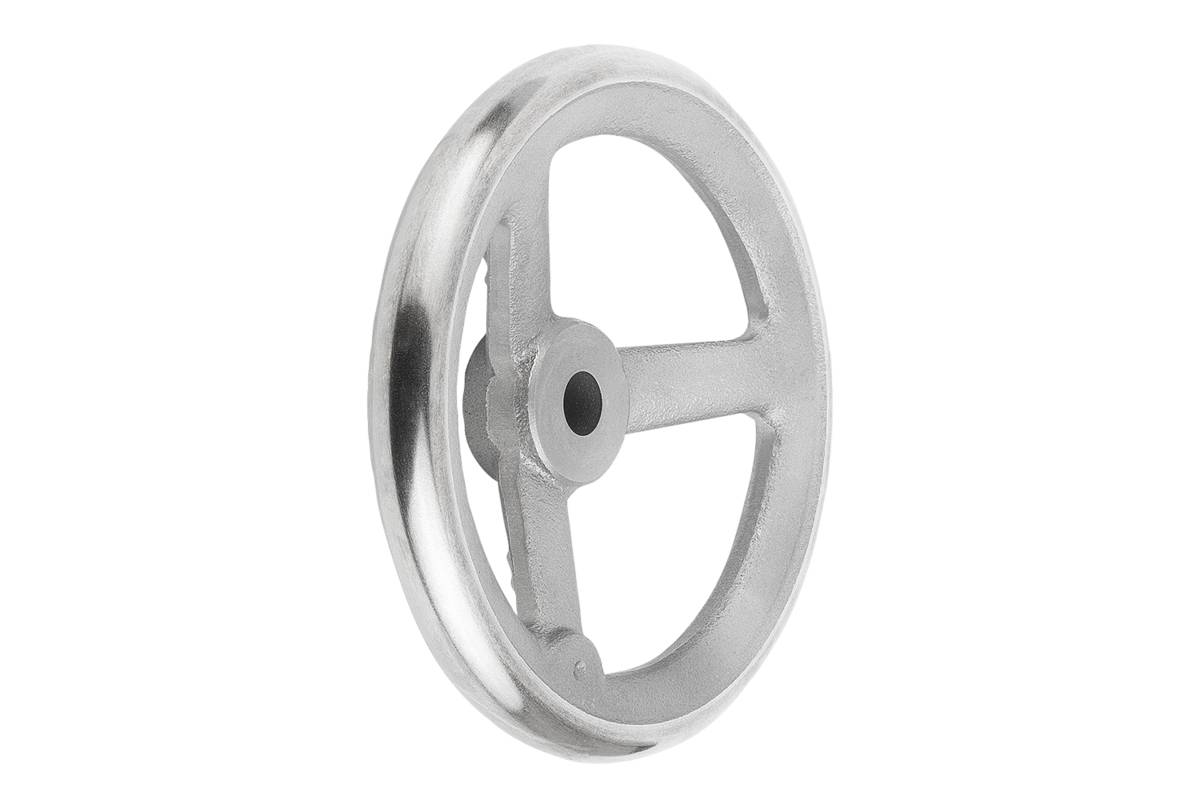 Norelem 06271-0400XCS, Handrad, Reibloch, Grauguss-1