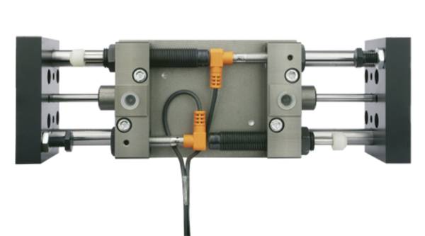 Norelem 20000-33200, Lineares Modul, pneumatisch, Aluminium