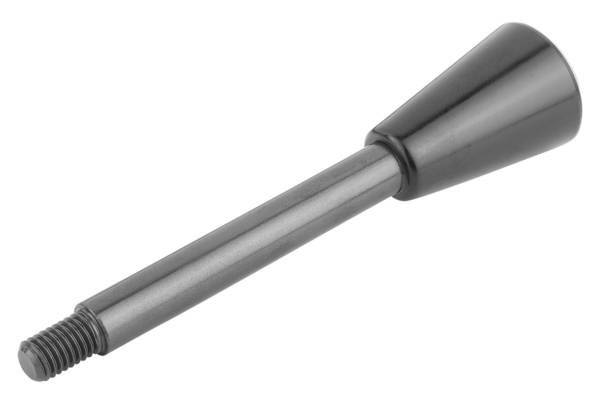 Norelem 06360-4A2X50, Grip Rod, Stahl, schwarz oxidiert