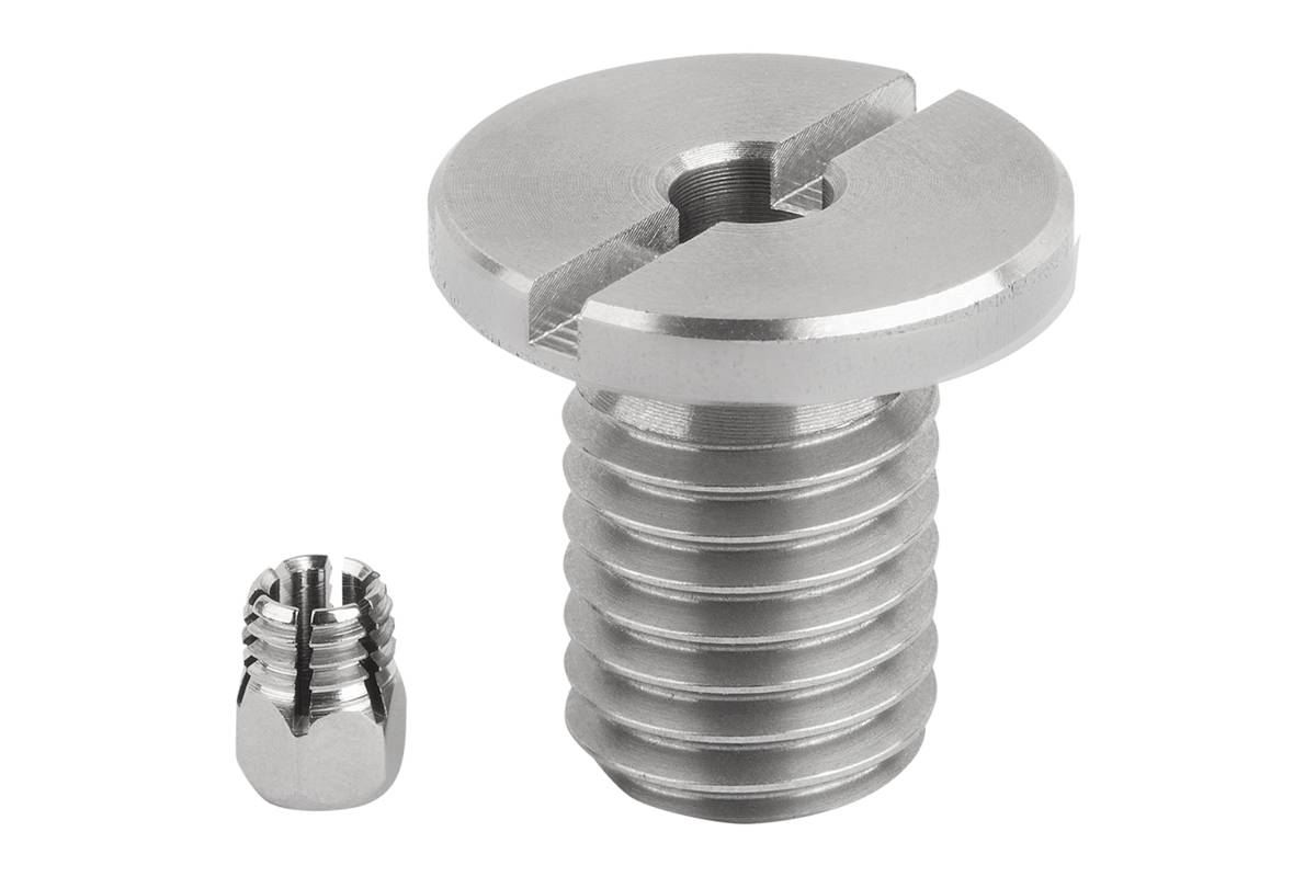Norelem 03197-16-1212240, Adapterbuchse, 1243, rostfreier Stahl, blank-1
