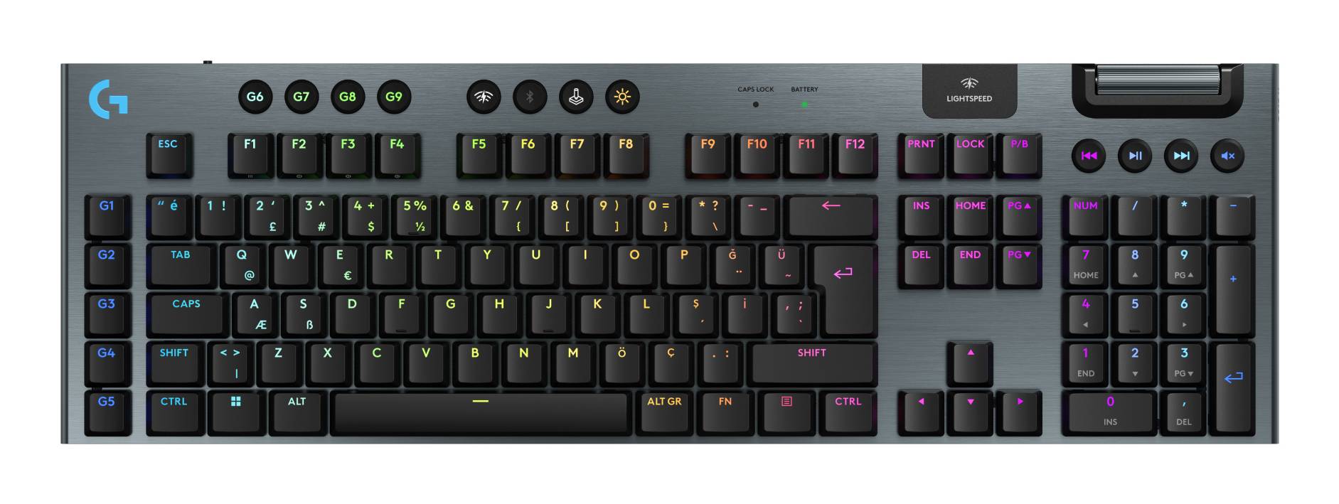 Logitech G G915 X - Tastatur - LIGHTSPEED - Hintergrundbeleuchtung-0