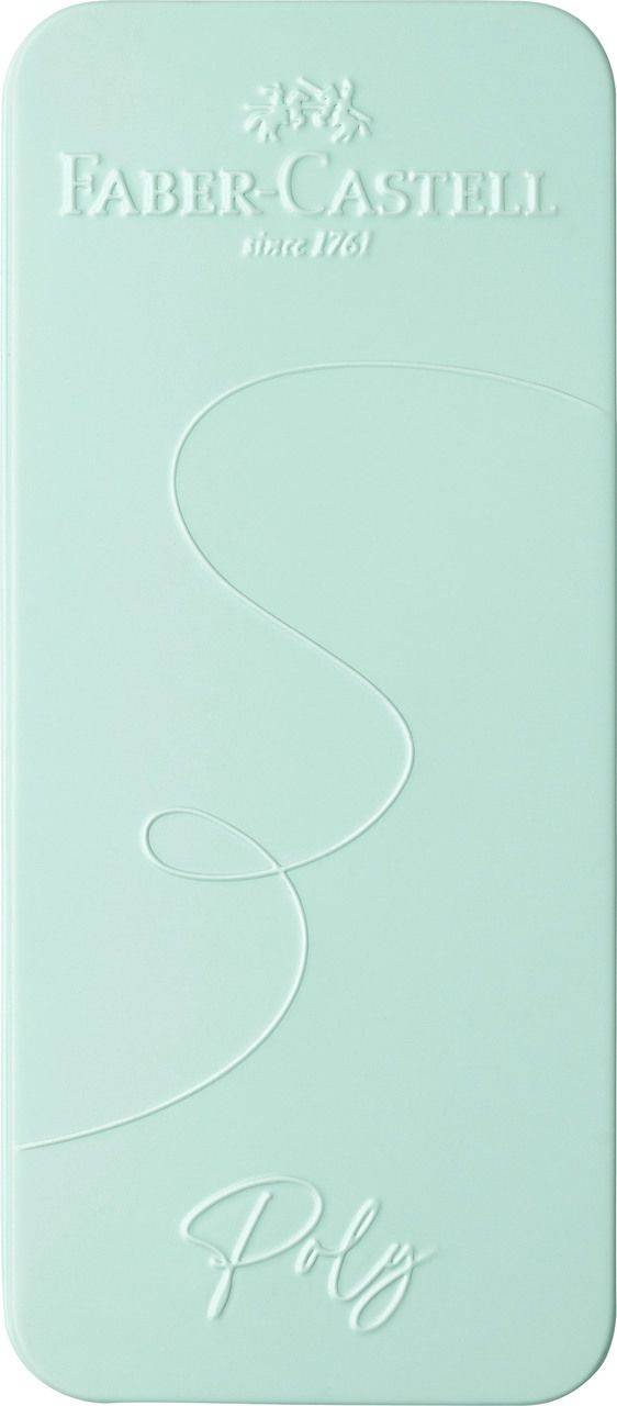 FABER-CASTELL - Set Poly Ball Pen caribic blue Füller+KS-1