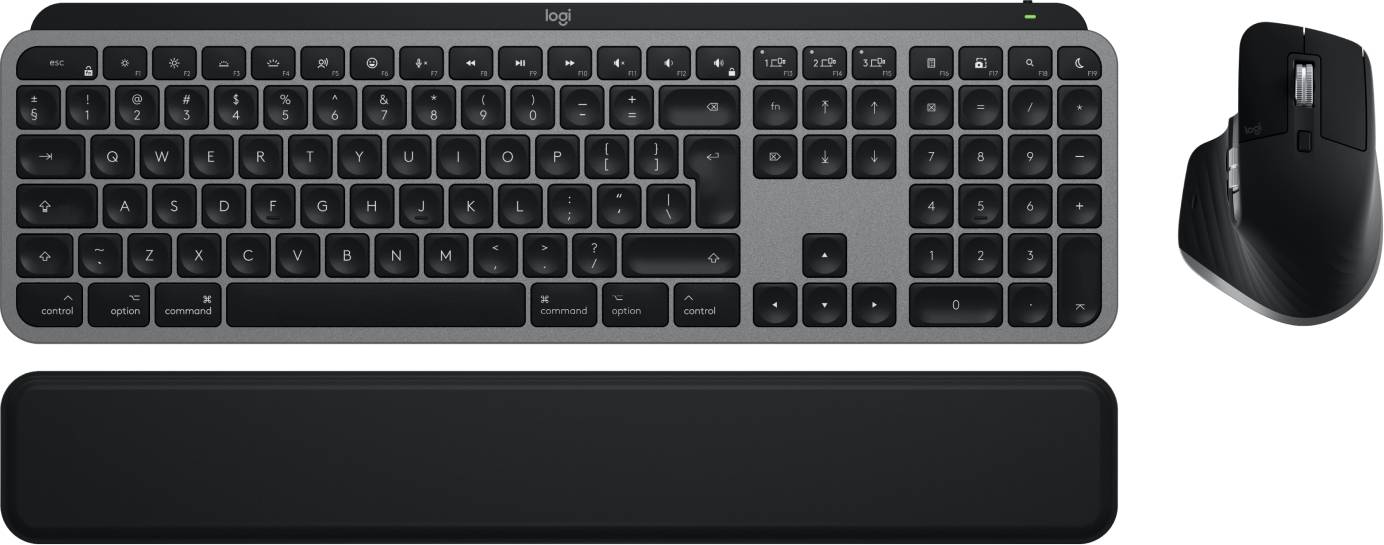 Logitech Master Series MX Keys S Combo for Mac - Bluetooth LE - Space-grau - TL: US, QWERTY-2