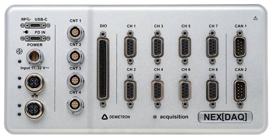 NEX[DAQ]-1000 - USB-Datenerfassungssystem mit 8 analogen Eingängen, 2 CAN-FD-0