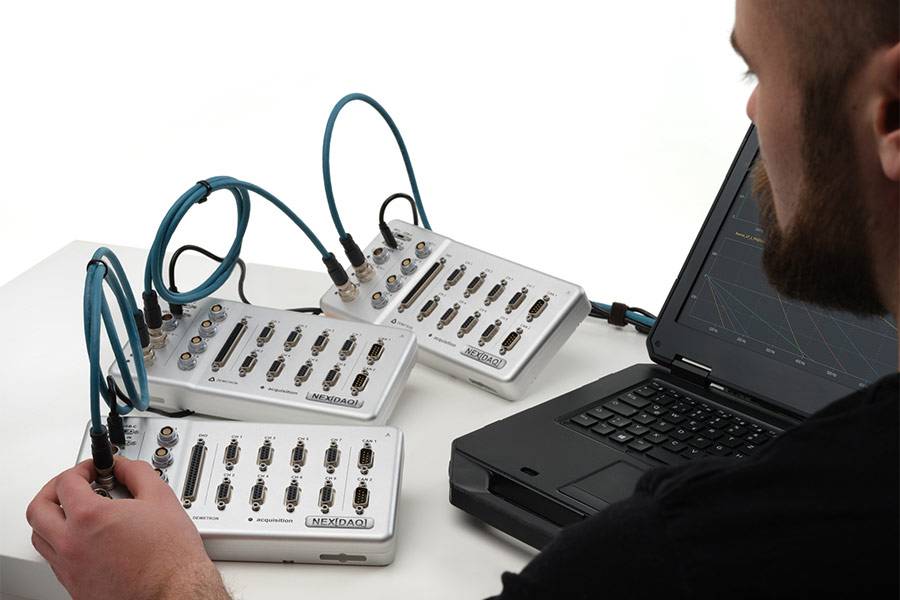 NEX[DAQ]-1000 - USB-Datenerfassungssystem mit 8 analogen Eingängen, 2 CAN-FD-2