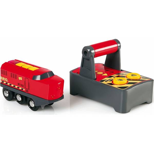 BRIO 7312350332131, Zug, Lift and Load, 0,3 Jahr(e), AA, Schwarz, Grau, Rot, Gelb