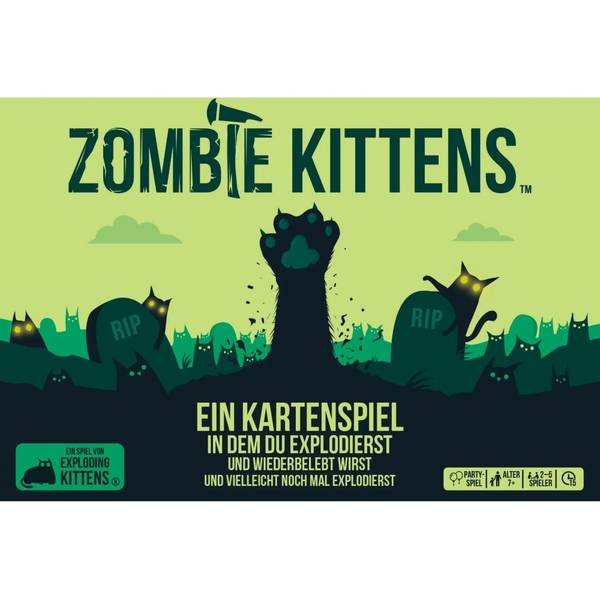 Asmodee Zombie Kittens
