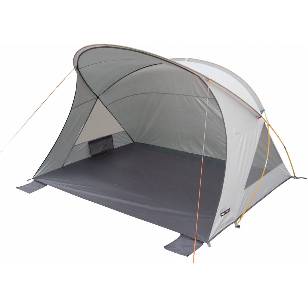 Strandmuschel Cadiz 80 aluminium/grau-0