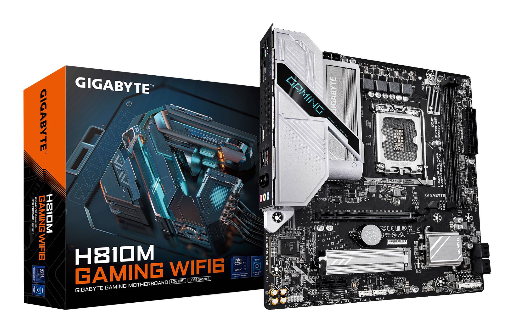 Gigabyte H810M Gaming WIFI6 (H810,S1851,mATX,DDR5)-0