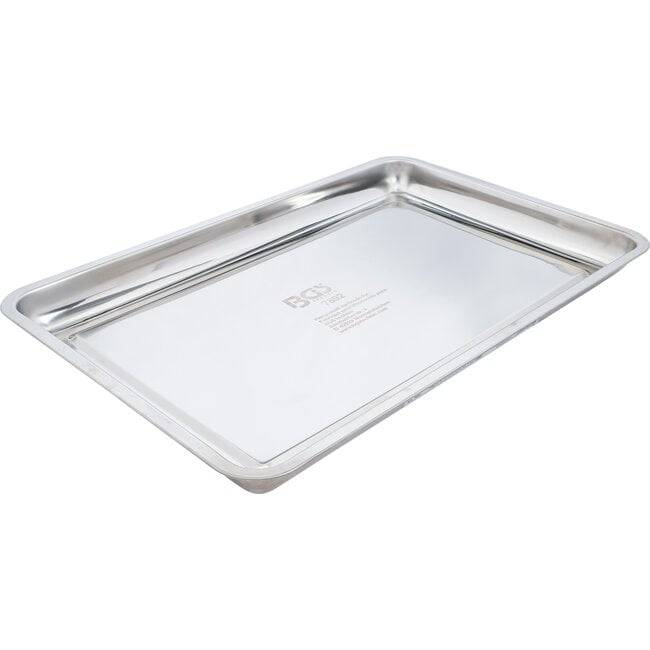 BGS technic Auffangwanne | Edelstahl | 600 x 400 mm | 9 l-0