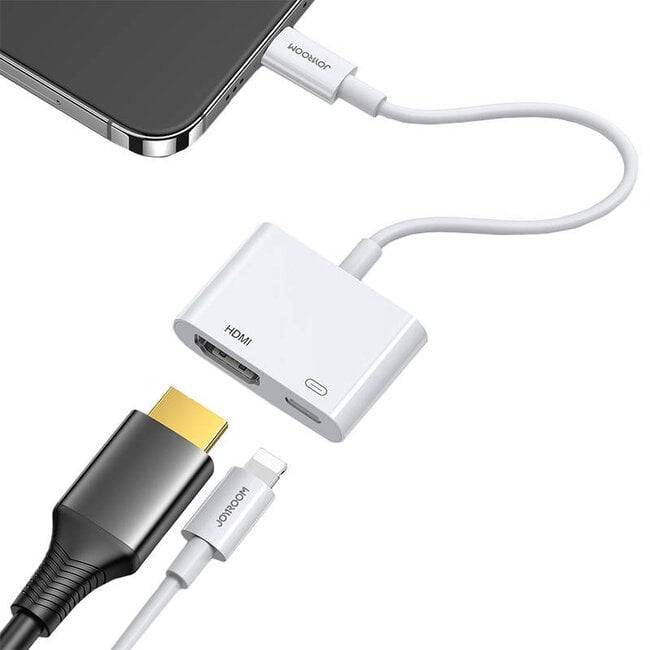 Lightning auf HDMI Adapter Joyroom S-H141, Full HD 1080P/60Hz, 11,6 cm-1