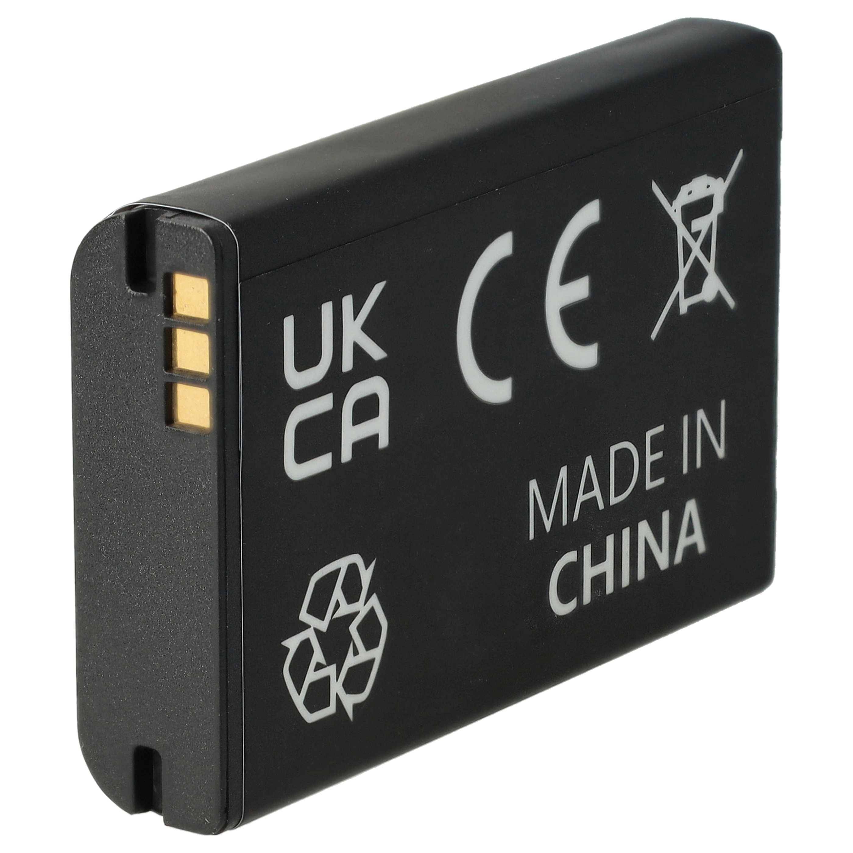 vhbw Akku kompatibel mit Teac DR-100 | DR-1, GT-R1, DR-100MKII Diktiergerät (1800 mAh, 3,7 V, Li-Ion)-1
