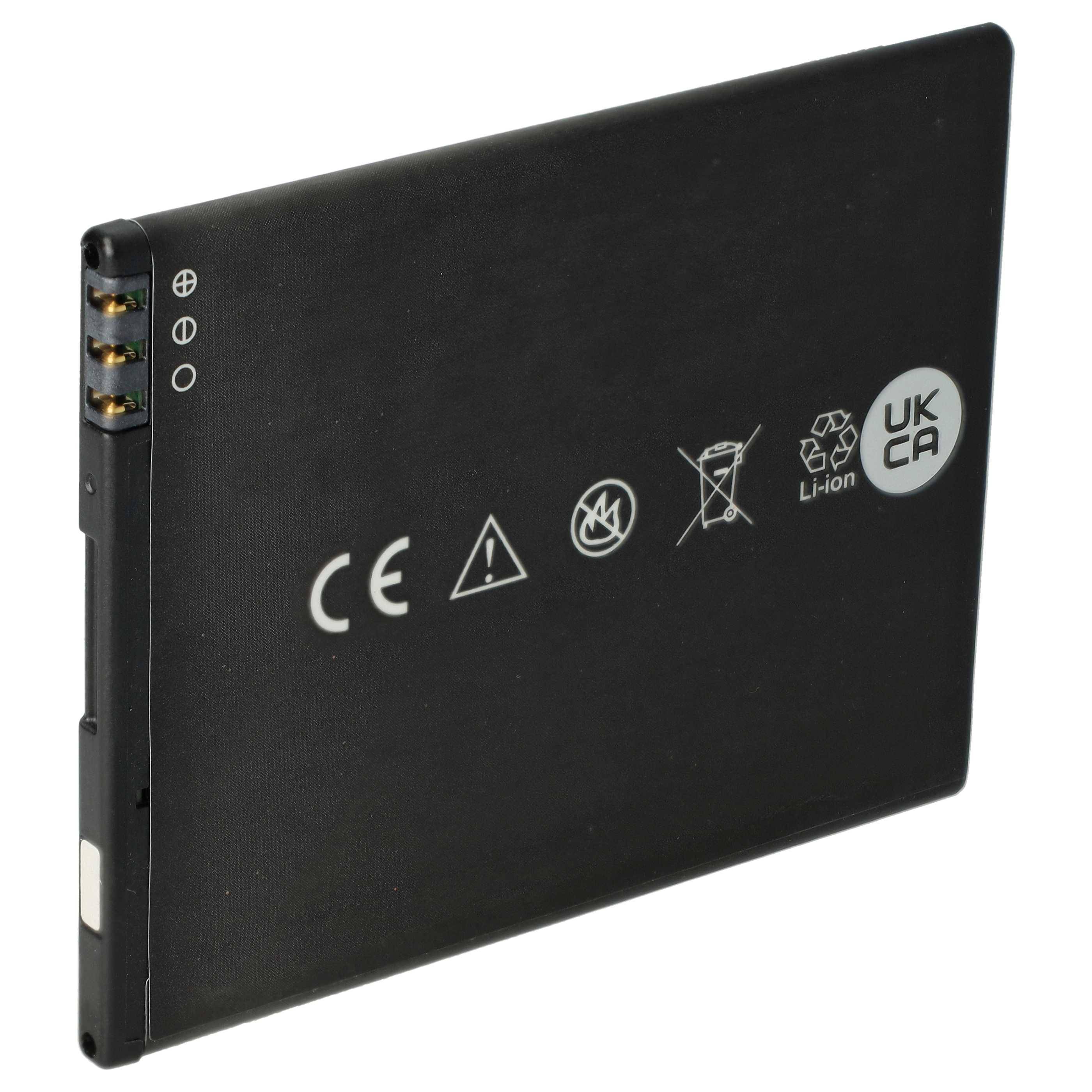 vhbw Akku Ersatz für Microsoft / Nokia BV-T4D | für Handy Smartphone Telefon (2950 mAh, 3,9 V, Li-Ion)-1