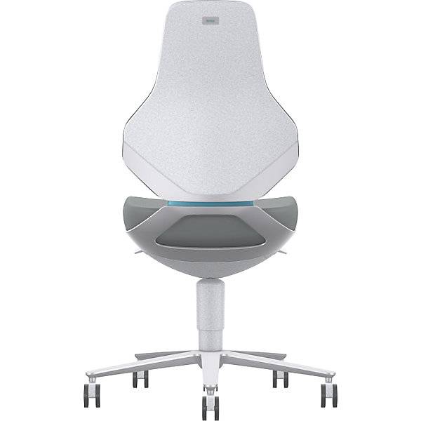 Bimos Arbeitsstuhl Texon 2 weiß-meliert ESD Sitzhöhe 450-620 mm-2