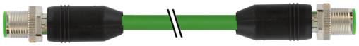 Murrelektronik 7000-44511-7940800, M12 St. 0°/M12 St. 0° D-kod. geschirmt