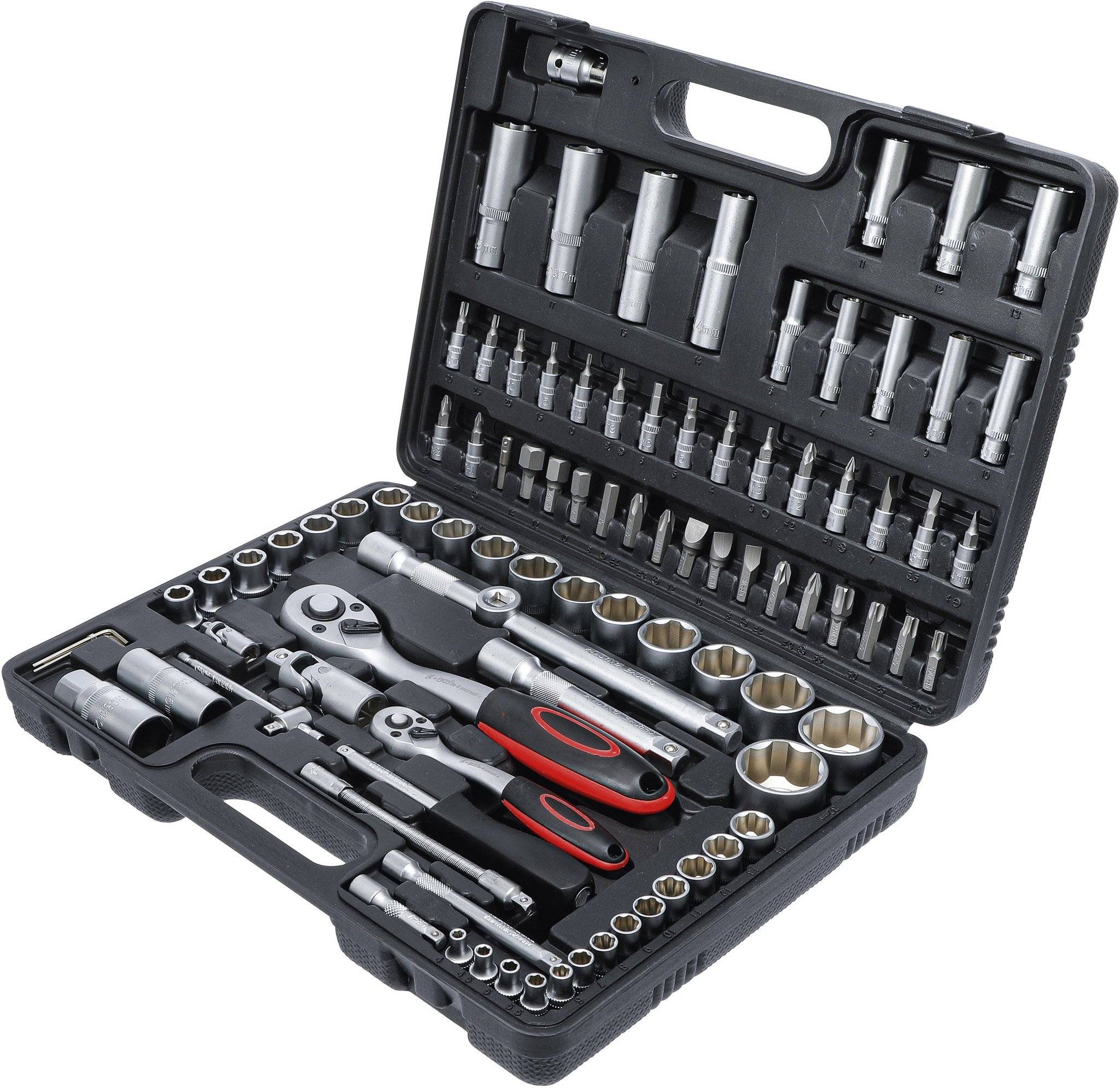 Steckschlüssel-Satz Antrieb 6,3 mm (1/4") / 12,5 mm (1/2") 94-tlg.-2