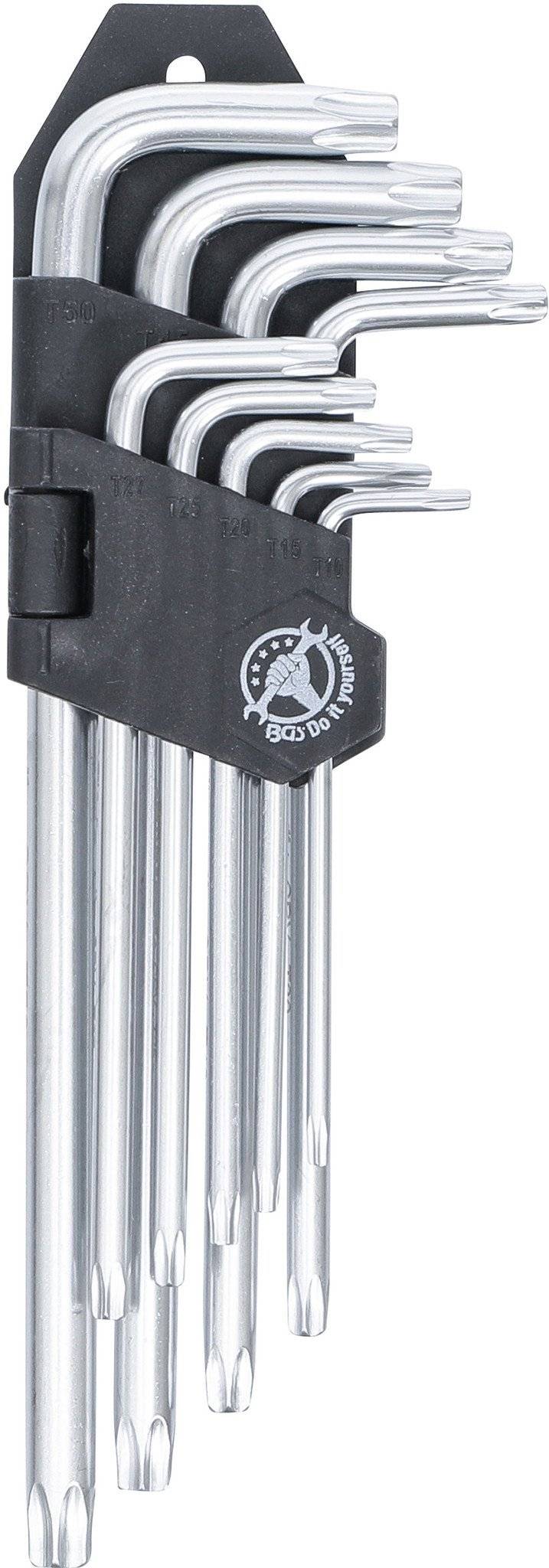 Winkelschlüssel-Satz lang T-Profil (für Torx) T10 - T50 9-tlg.-1
