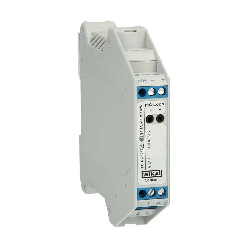 Pt100/Pt1000 Hutschienen-Temperaturtransmitter WIKA T15 - 14174424-0