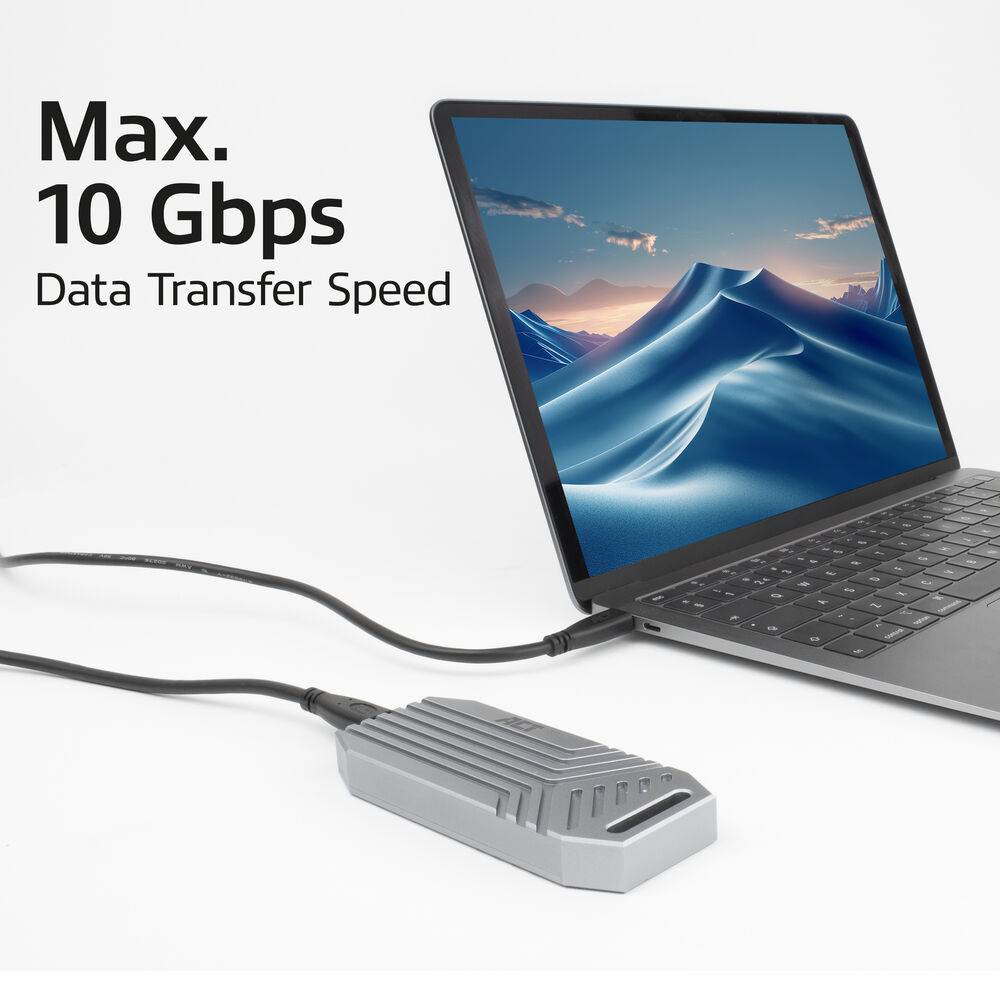 ACT AC7445 USB 3.0 10Gbps 60W USB Typ-C® Kabel | Schwarz | 5 Meter-3