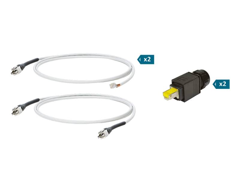 Softing 228166 | Harting RJ45 V14 Messkabel Kit-0