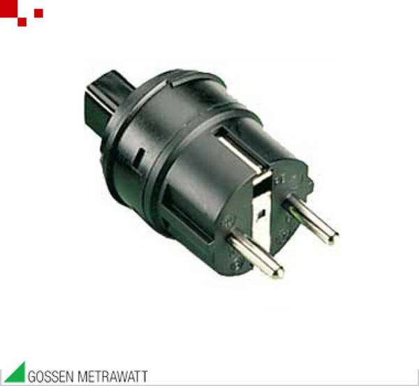 Gossen Metrawatt GTZ3228000R0001 | PRO-Schuko Steckereinsatz für Schuko-Stecker/ Buchse