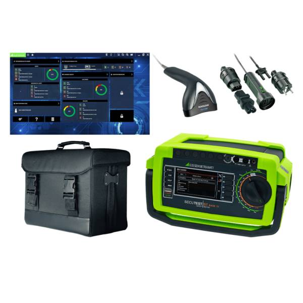 Gossen Metrawatt M708E | Secutest ST BASE 10 DB+ Comfort, VDE Gerätetester, inkl. IZYTRON.IQ Business