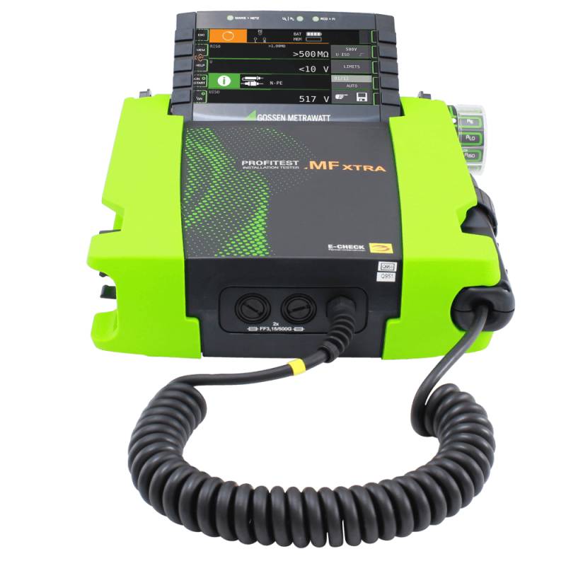 Gossen Metrawatt M535T | Profitest MF Xtra Lemongreen, VDE 0100 Prüfgerät ortsfest inkl. IZYTRONIQ Business-0