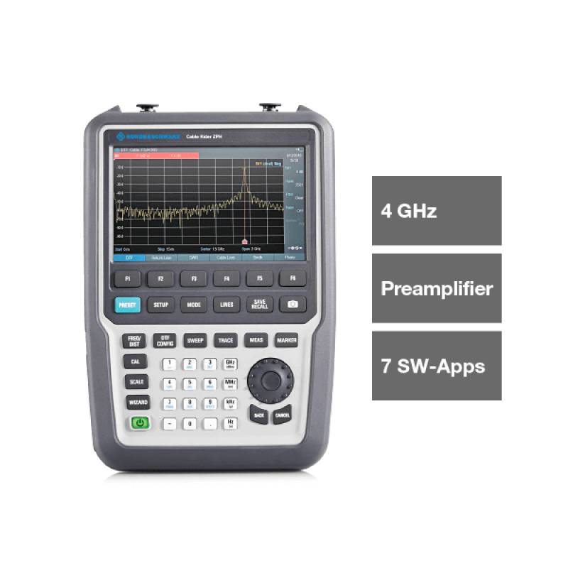 Rohde&Schwarz ZPH-COM2 | Combi Analyser Cable Rider "All-Inclusive", Kabel-, Antennen-& Spektrum-Analysator,-0